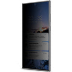 IMAK hærdet glasskærmbeskyttelse til Samsung Galaxy S24 Ultra, anti-peep-privatlivsbeskyttelsesfilm