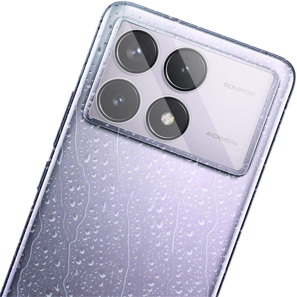 IMAK For Xiaomi Redmi K70 5G / K70 Pro 5G / K70E 5G / Poco X6 Pro 5G Camera Lens Protector Tempered Glass + Acrylic Lens Cap Lens Film