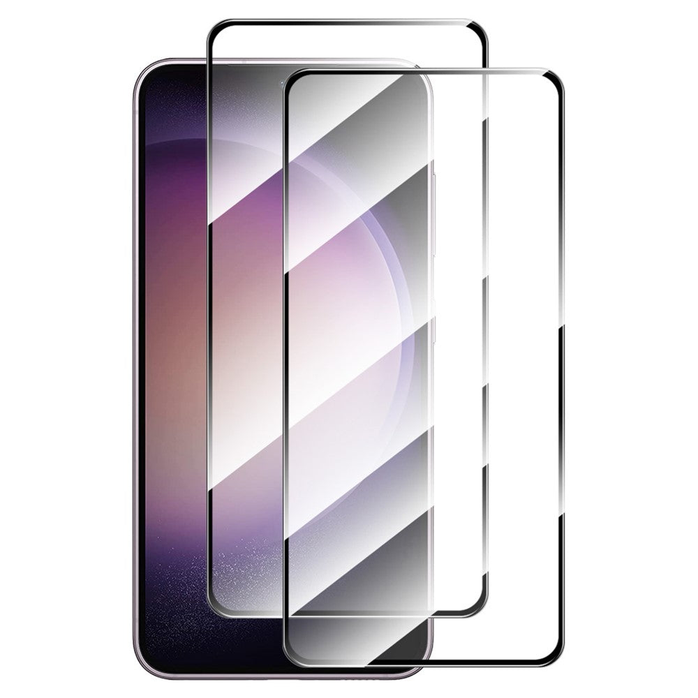 ENKAY HAT PRINCE 2Pcs for Samsung Galaxy S25+ / S24+ HD Clear Full Screen Protector (Fingerprint Unlock)