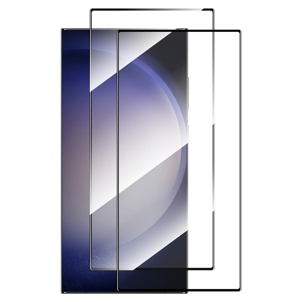 ENKAY HAT PRINCE 2Pcs for Samsung Galaxy S24 Ultra Full Screen Protector Anti-explosion (Fingerprint Unlock)