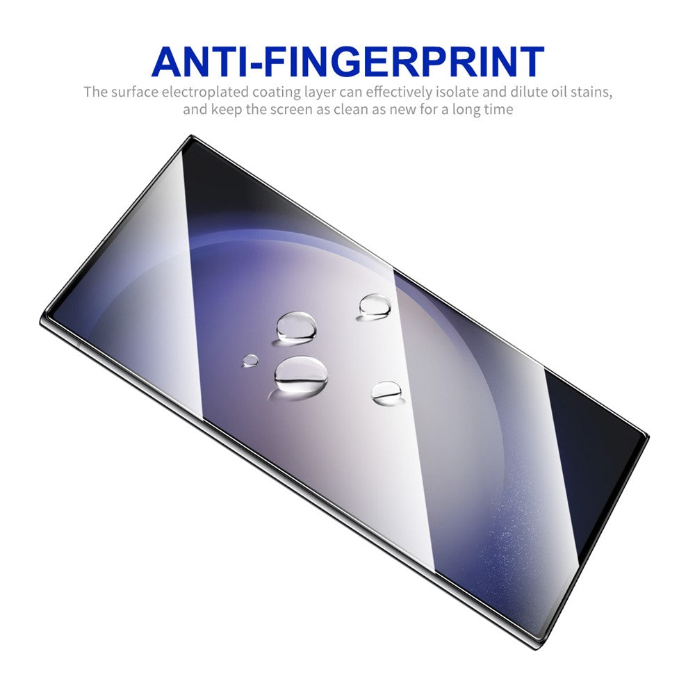 ENKAY HAT PRINCE 2Pcs for Samsung Galaxy S24 Ultra Full Screen Protector Anti-explosion (Fingerprint Unlock)