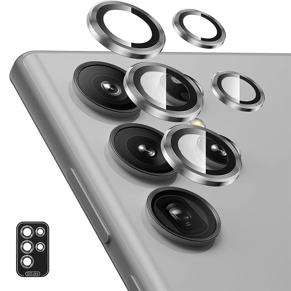 ENKAY HAT PRINCE For Samsung Galaxy S24 Ultra Camera Lens Protector 9H Tempered Glass, HD Clear