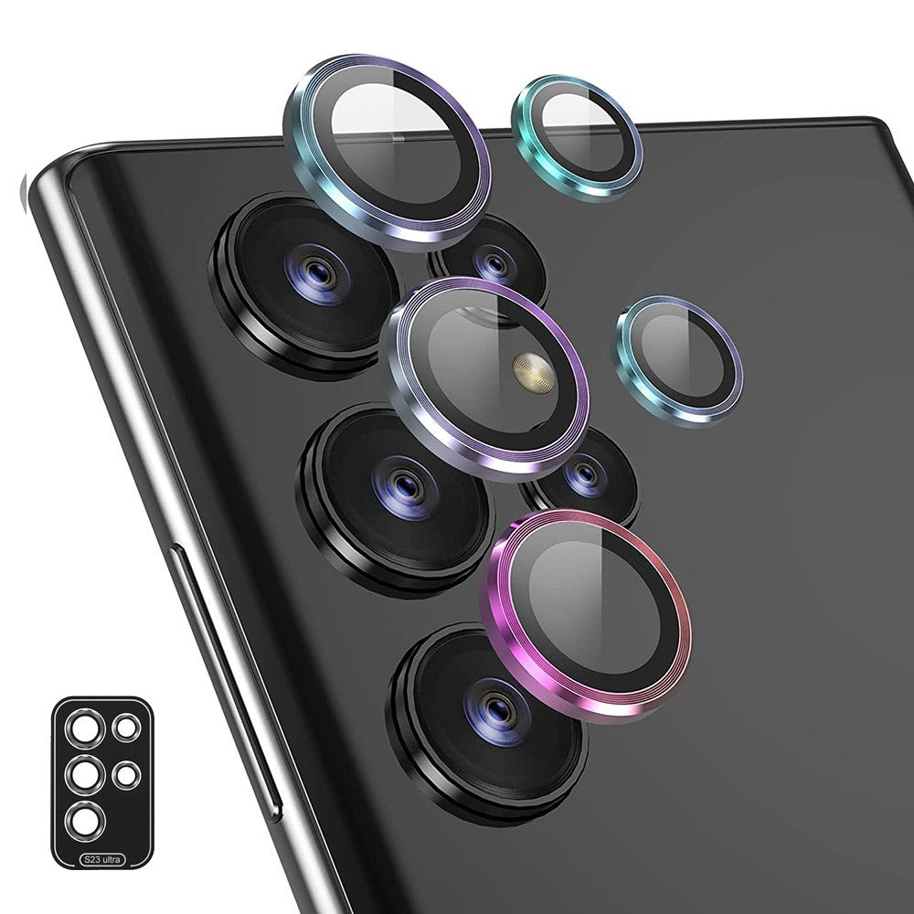 ENKAY HAT PRINCE För Samsung Galaxy S24 Ultra Kameralinsskydd 9H Härdat Glas, HD Klar