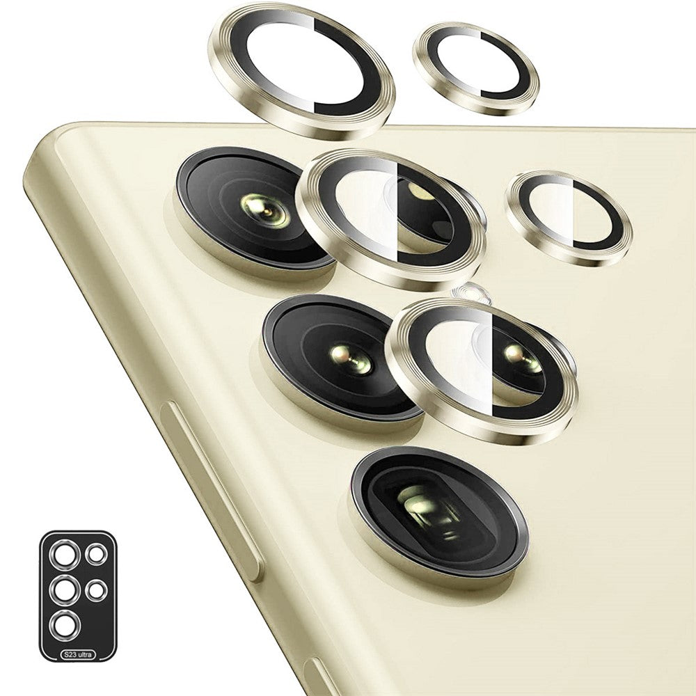 ENKAY HAT PRINCE För Samsung Galaxy S24 Ultra Kameralinsskydd 9H Härdat Glas, HD Klar