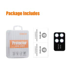 ENKAY HAT PRINCE för Xiaomi Redmi K70 5G / K70 Pro 5G / K70E 5G / Poco X6 Pro 5G kameralinsskydd, individuellt linsskydd för baksidan