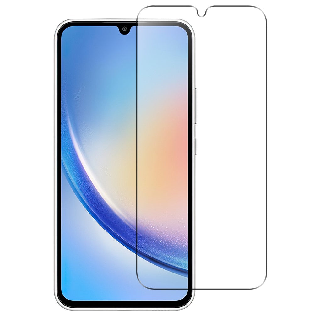 For Samsung Galaxy A55 5G Anti-Scratch Screen Protector 2.5D Arc Edge Tempered Glass Film