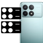 2Pcs For Xiaomi Redmi K70 5G / K70E 5G / K70 Pro 5G / Poco X6 Pro 5G / Poco F6 Pro 5G Camera Lens Film Silk Printing Tempered Glass Lens Protector