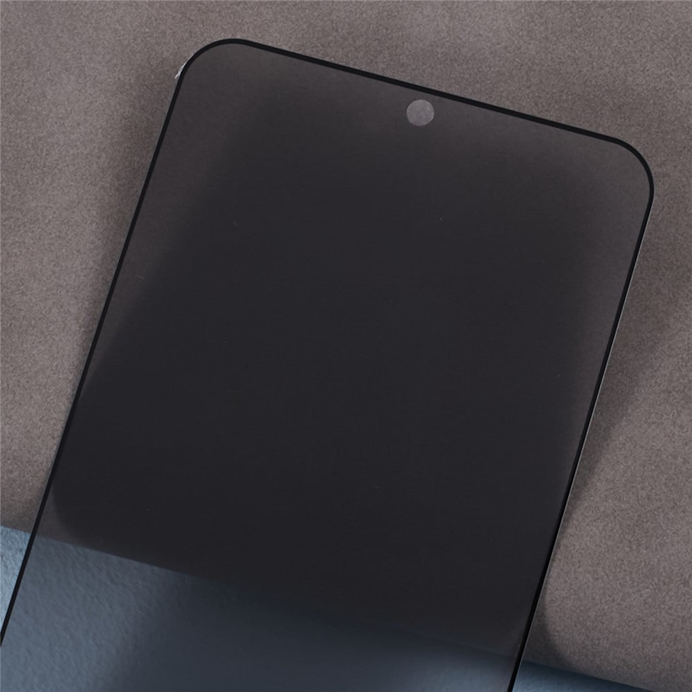 For Samsung Galaxy S25 Edge / S25+ / S24+ Anti-Spy Screen Protector Black Edge Full Glue (Fingerprint Unlock)