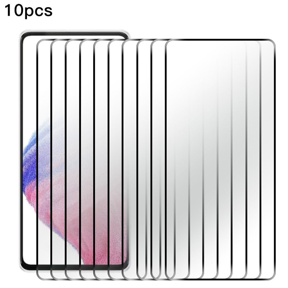 RURIHAI 10 stk. HD-skærmbeskyttere i 0,26 mm aluminium-silikatglas med høj hårdhed til Samsung Galaxy A35 5G / A55 5G
