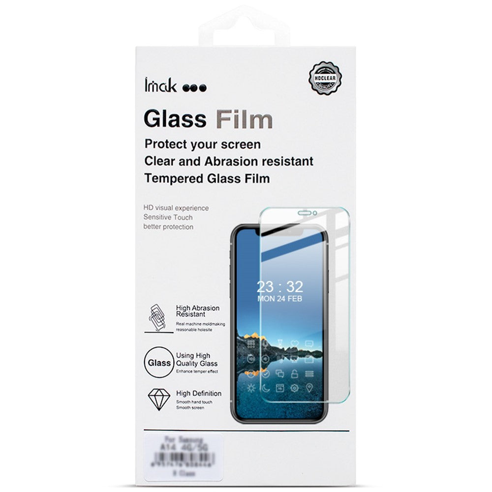 IMAK H Series For Honor X8b 4G Arc Edge Screen Protector Tempered Glass Screen Film