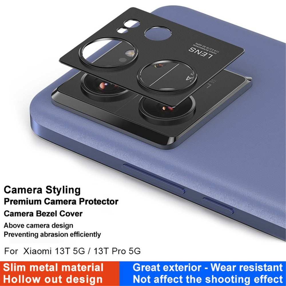 IMAK For Xiaomi 13T / 13T Pro Metal Camera Cover Anti-Scratch Rear Lens Protector