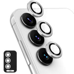 ENKAY HAT PRINCE til Samsung Galaxy A35 5G Kameraglas Beskyttelsesring 9H Hårdhed Hærdet Glas Linsefilm