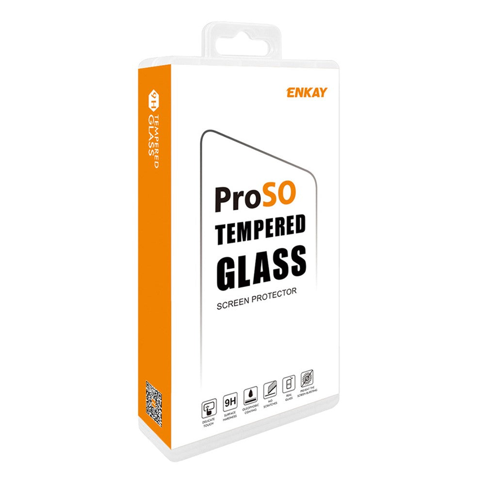ENKAY HAT PRINCE 5PCS for Honor X50 5G / X9b 5G / Magic6 Lite 5G Full Screen Protector 3D Curved Tempered Glass Support Fingerprint Unlock