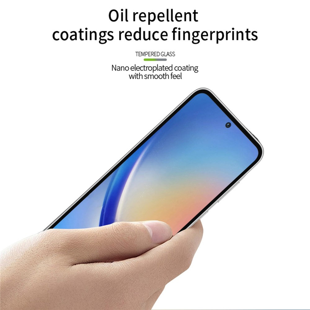 MOFI Til Samsung Galaxy A35 5G / A55 5G JK Tempered Glass Film Series-1 Fuld Skærmbeskytter High Definition