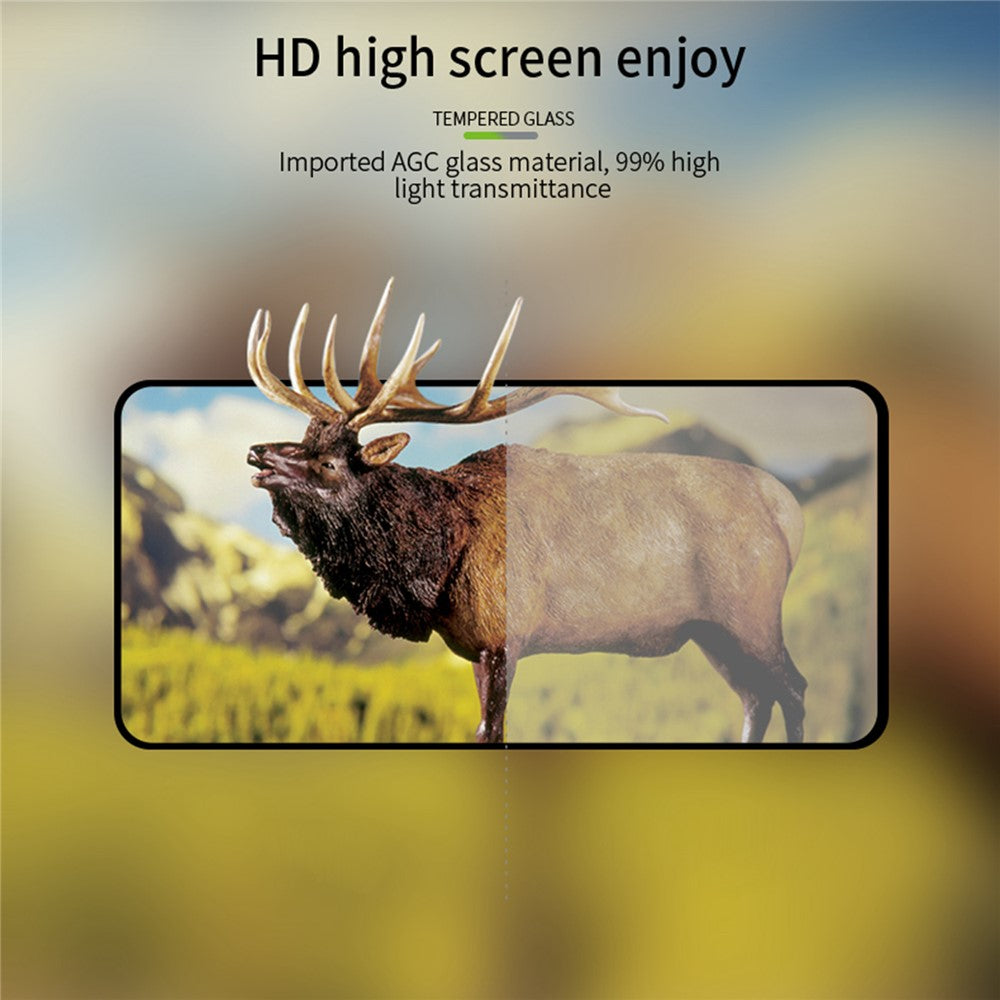 MOFI Til Samsung Galaxy A35 5G / A55 5G JK Tempered Glass Film Series-1 Fuld Skærmbeskytter High Definition
