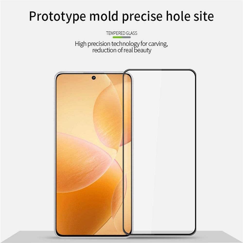 PINWUYO JK 3D-böjd härdad glasfilm-2 för Xiaomi Redmi K70E 5G / Poco X6 / Poco X6 Pro 5G helskärmsskydd