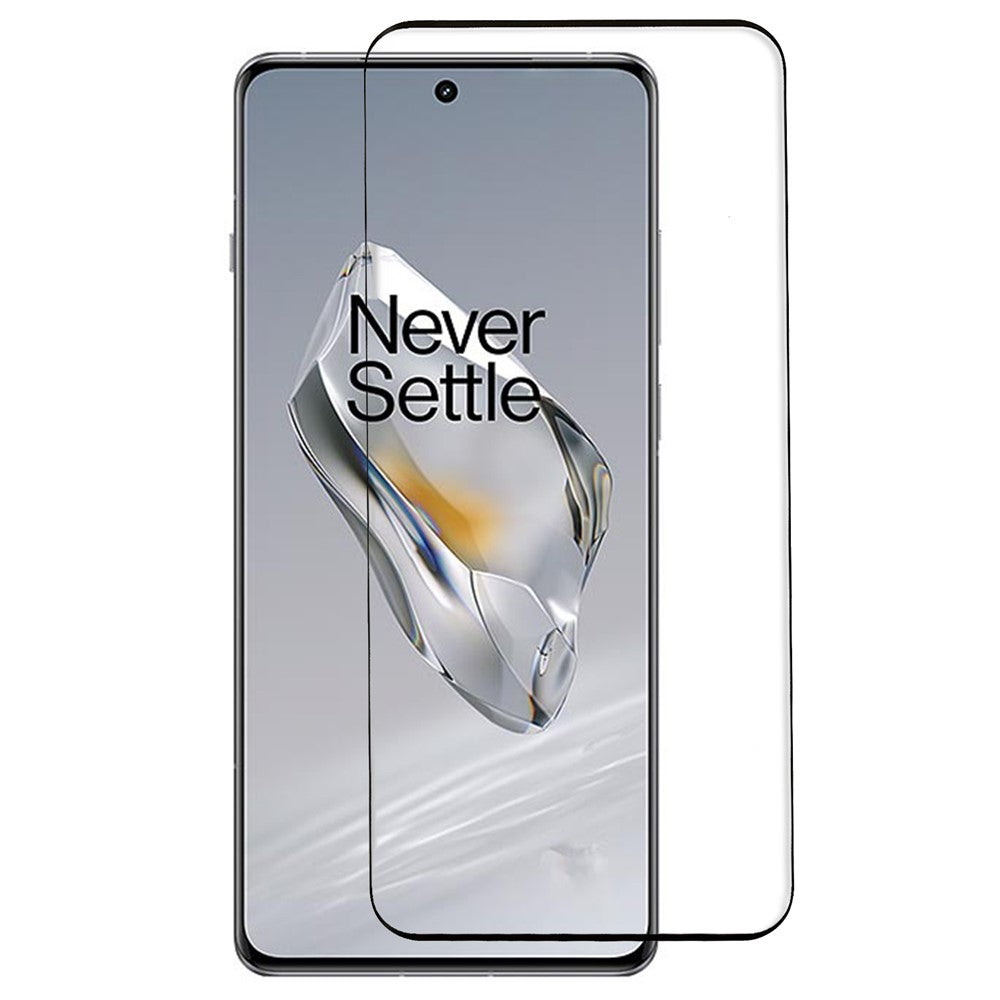 Til OnePlus 12 5G Side Glue Skærmbeskytter 3D Buet Hærdet Glasfilm