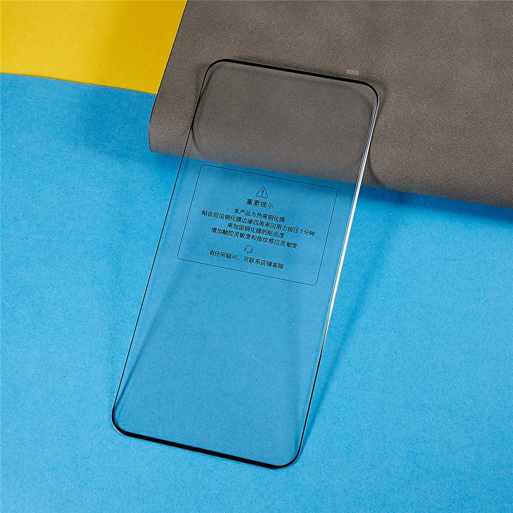 Til OnePlus 12 5G Side Glue Skærmbeskytter 3D Buet Hærdet Glasfilm