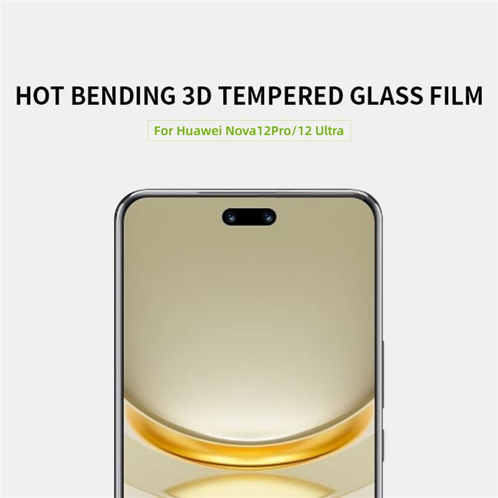 MOFI For Huawei nova 12 Pro 5G / nova 12 Ultra 5G Screen Protector 3D Curved Hot Bending Protective Film