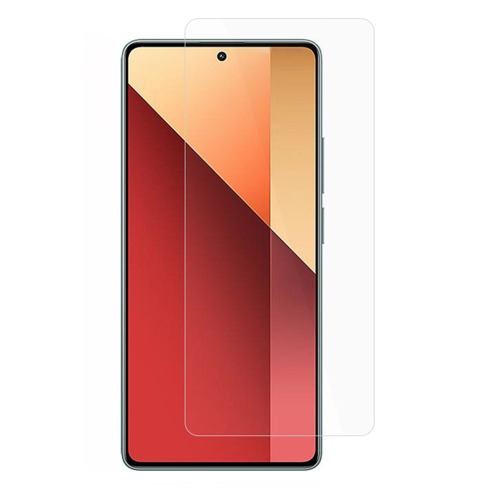 AMORUS För Xiaomi Redmi Note 13 Pro 4G / Poco M6 Pro 4G Högkvalitativt Aluminium-Silikon Glas Skärmskydd HD Klar