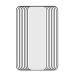 25Pcs For iPhone 12 / 12 Pro Medium Alumina Glass Screen Protector Secondary Hardening