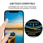 25Pcs For iPhone 12 / 12 Pro Medium Alumina Glass Screen Protector Secondary Hardening