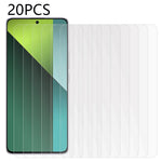 20PCS For Xiaomi Redmi Note 13 Pro 5G Anti-Explosion Screen Protector Tempered Glass Film