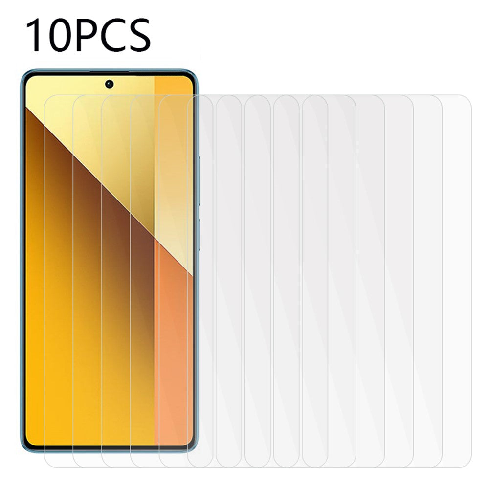 10PCS For Xiaomi Redmi Note 13 5G Tempered Glass Screen Protector High Definition