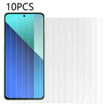 10PCS For Xiaomi Redmi Note 13 4G HD Clear Screen Protector 0.3mm 2.5D Tempered Glass Film