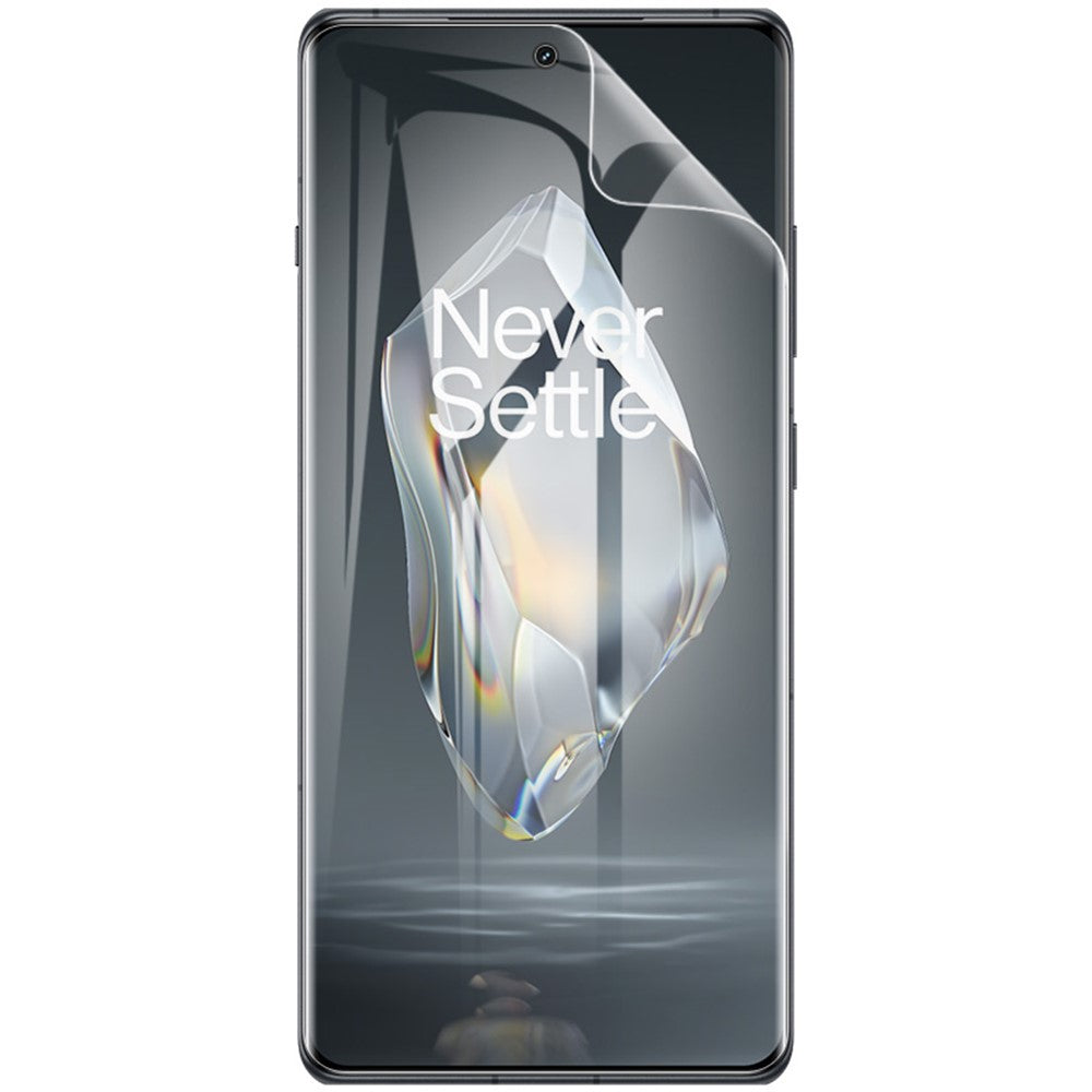 IMAK 2 stk./sæt Hydrogel Film III til OnePlus Ace 3 5G / 12R 5G Berøringsfølsom film HD Klar TPU skærmbeskytter