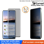IMAK För Xiaomi 14 Pro / 14 Ultra Skärmskydd Anti-insyn 3D Böjd 9H Härdat Glas Film