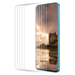ENKAY HAT PRINCE 5Pcs For Oppo A79 5G / A2 5G Screen Protector Large Arc Edge High Aluminum-silicon Glass Film