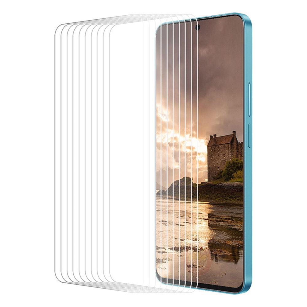 ENKAY HAT PRINCE 10Pcs For Oppo A79 5G / A2 5G Screen Protector Shatterproof Film Anti-Fingerprints