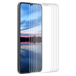 ENKAY HAT PRINCE 5 st för Oppo A18 4G / A38 4G härdat glas helt transparent hög aluminium-kiselglasfilm