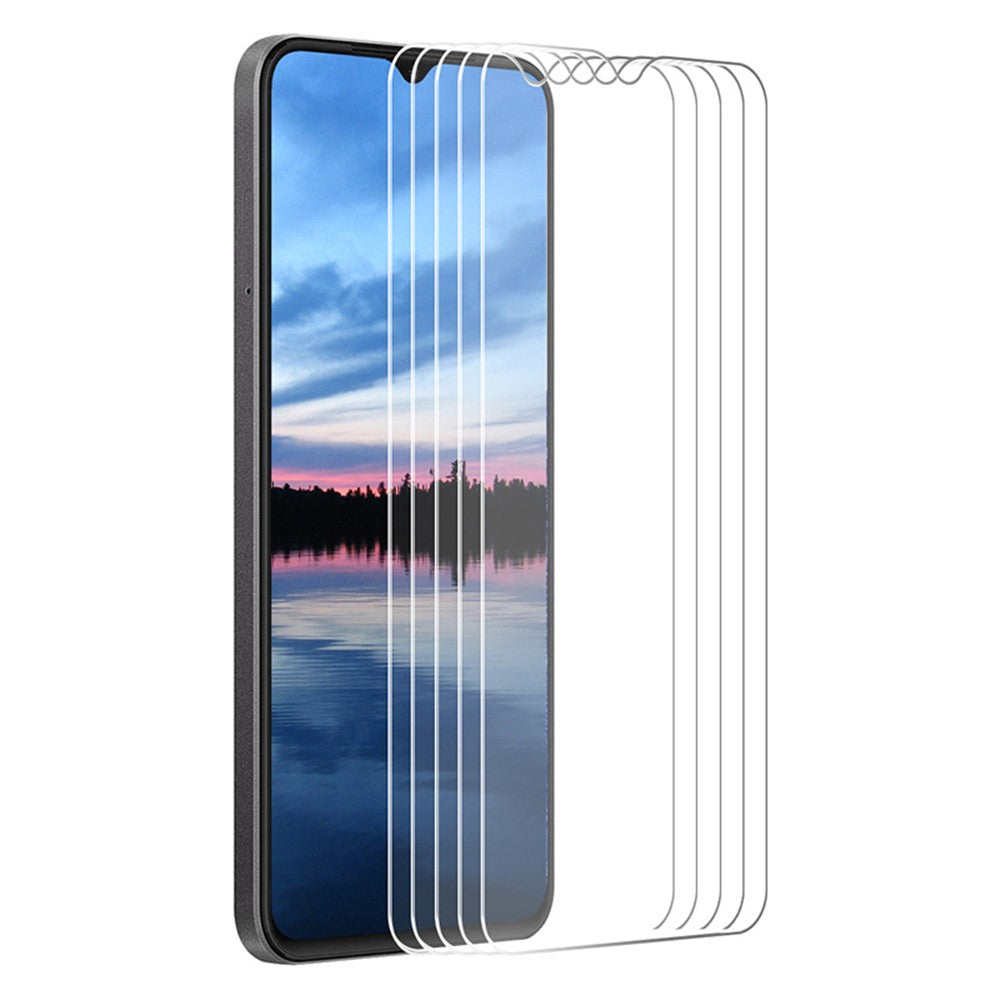 ENKAY HAT PRINCE 5 stk. skærmbeskyttere til Huawei Nova Y61 4G med stor buet kant og selvklæbende film