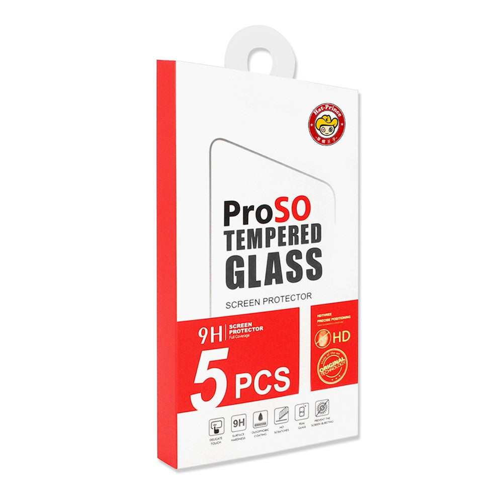 ENKAY HAT PRINCE 5 stk til Honor Play 50 Plus 5G skærmbeskytter Ridsefast Stor Arc Edge Film