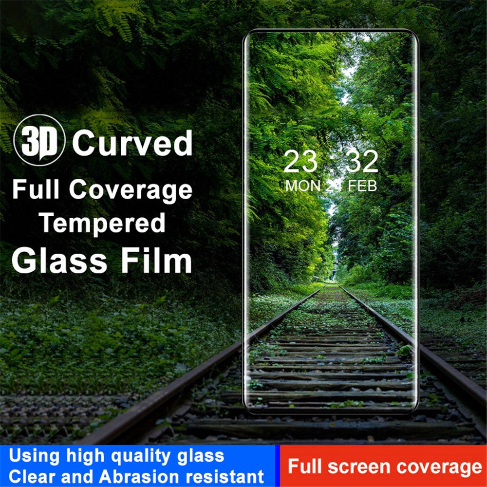 IMAK For Oppo Find X7 Ultra Full Screen Protector 3D Curved Ultra Clear Screen Film