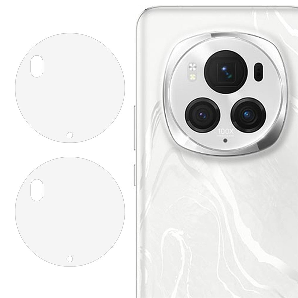 2PCS For Honor Magic6 Pro 5G / X50 Pro 5G Lens Film 2.5D Arc Edge Ultra Clear Camera Lens Protector