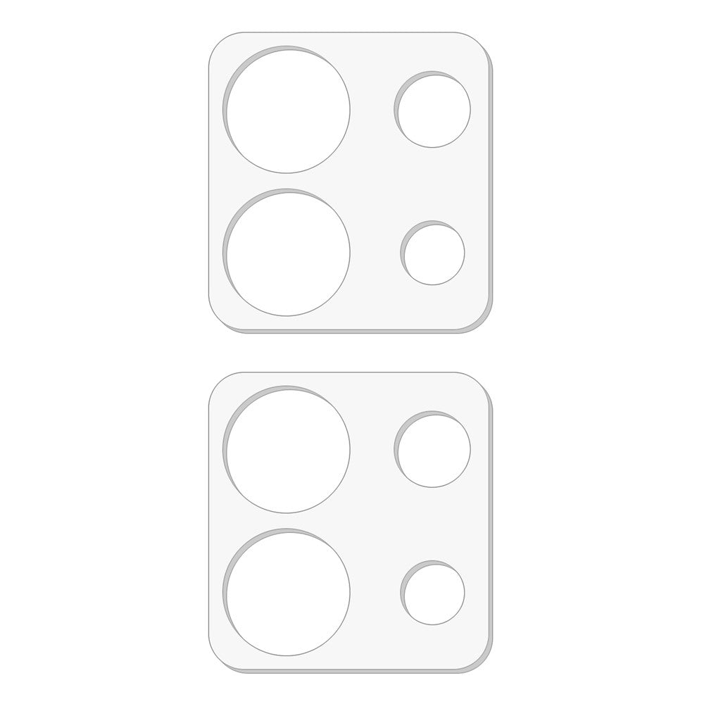 2Pcs For Xiaomi Redmi Note 13 Pro 5G / Poco X6 5G Camera Lens Protector HD Clear No Bubble Lens Film