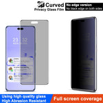 IMAK För Huawei Nova 12 Pro 5G / Nova 12 Ultra 5G Anti-Spy Skärmskydd Härdat Glas Film