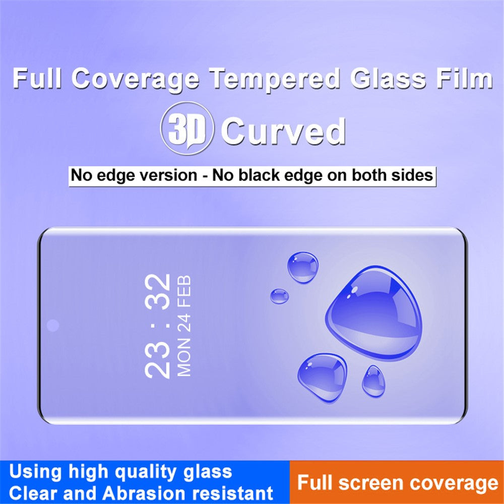 IMAK For Oppo Find X7 Ultra Screen Protector 3D Curved Anti-explosion Tempered Glass Film