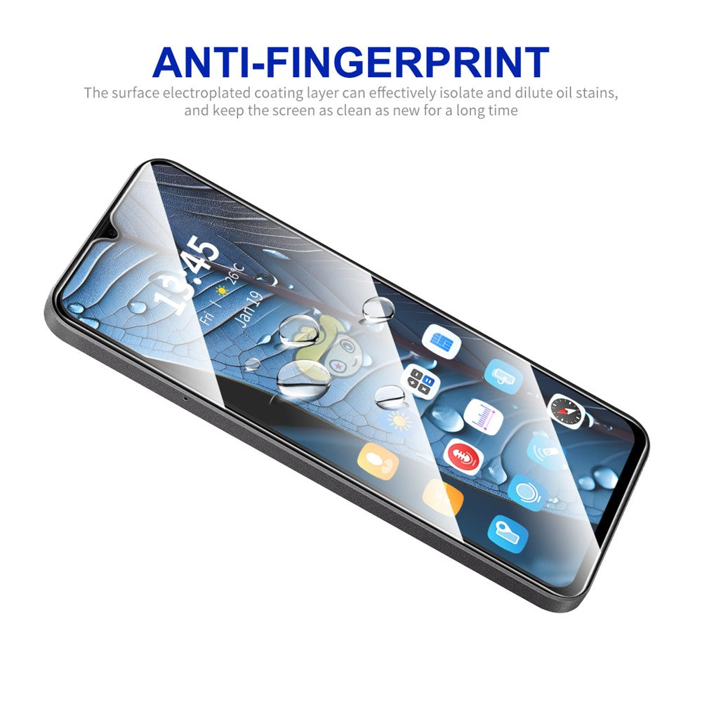 ENKAY HAT PRINCE For Oppo A18 4G Screen Protector 9H Full Glue Film with Easy Installation Tool