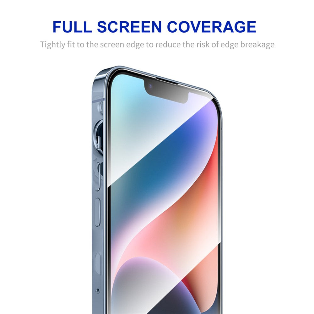 ENKAY HAT PRINCE For iPhone 17e / 16e / 14 Screen Protector Silk Printing Complete Covering Screen Film Guard