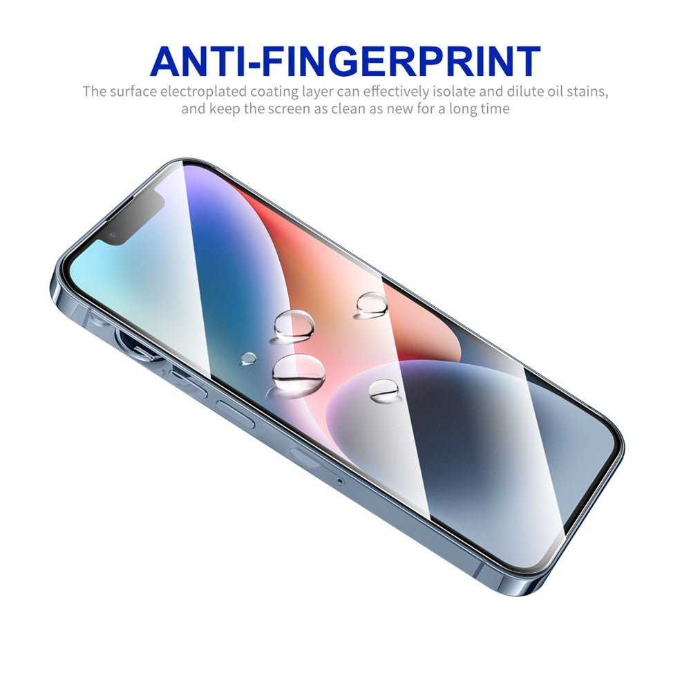 ENKAY HAT PRINCE For iPhone 17e / 16e / 14 Screen Protector Silk Printing Complete Covering Screen Film Guard