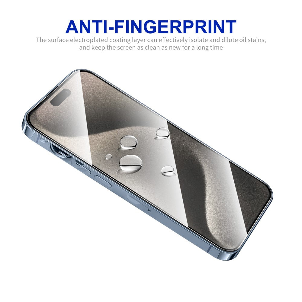 ENKAY HAT PRINCE til iPhone 15 Pro Film Anti-ridse Anti-eksplosion Skærmbeskytter