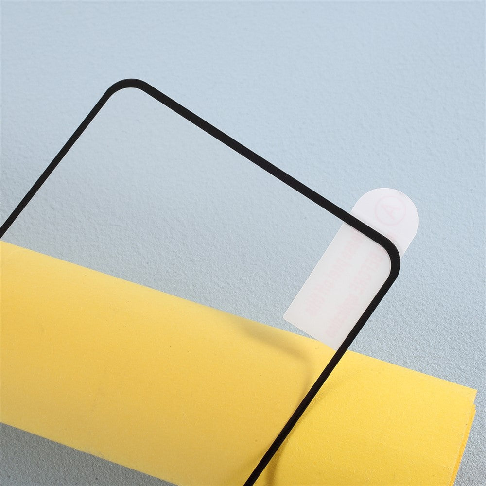 For Xiaomi Redmi Note 13 5G Tempered Glass Electroplating Anti-Fingerprint Silk Printing Full Glue Screen Protector