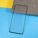 Til Samsung Galaxy A35 5G Silketryk Hærdet Glas Film Fuld Lim Fuld Skærmbeskytter