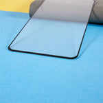 Til Samsung Galaxy A35 5G Silketryk Hærdet Glas Film Fuld Lim Fuld Skærmbeskytter