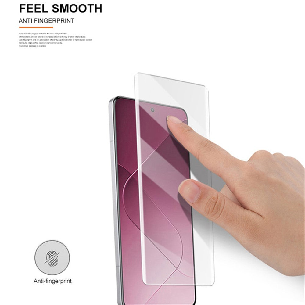 MOCOLO For Xiaomi 14 Ultra Screen Protector UV Liquid Adhesive Film 3D Curved Scratch Resistant