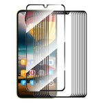 ENKAY HAT PRINCE 10Pcs for Xiaomi Redmi A3 4G / Poco C61 4G Full Screen Protector Silk Printing 0.26mm 9H 2.5D Film